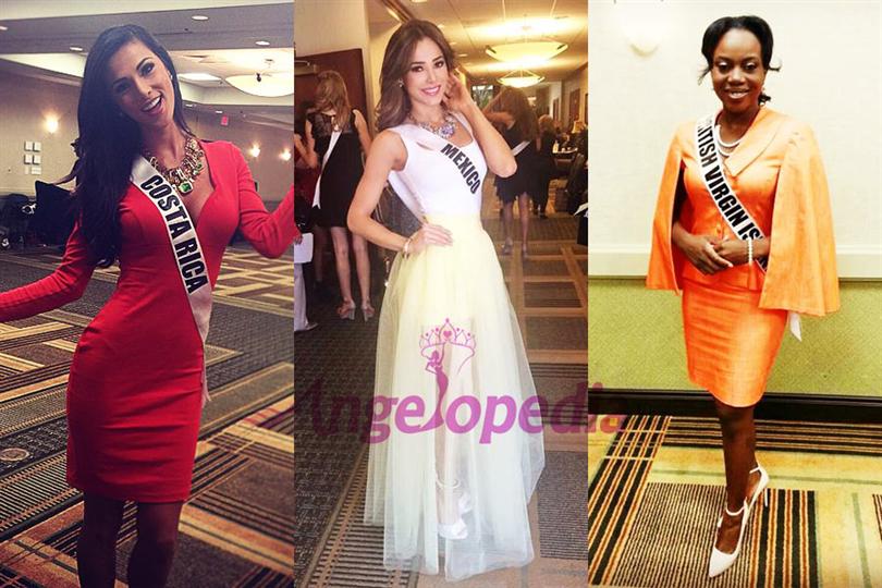 Miss Universe Costa Rica 2014, Miss universe Mexico 2014, Miss Universe Britsh V. Island 2014